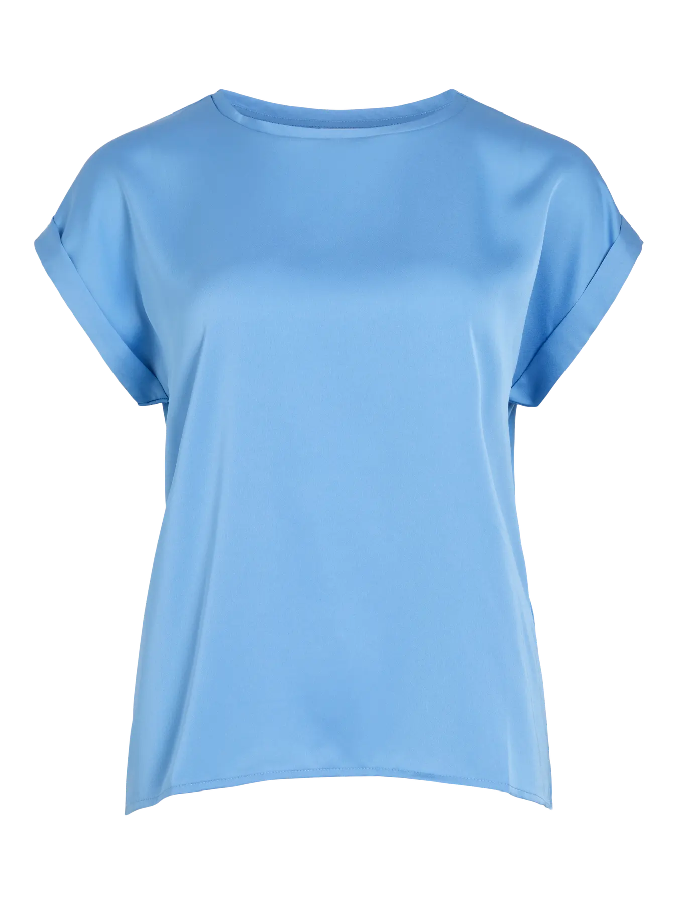 VILA VIELLETTE Blouse Satin Femme Écoresponsable