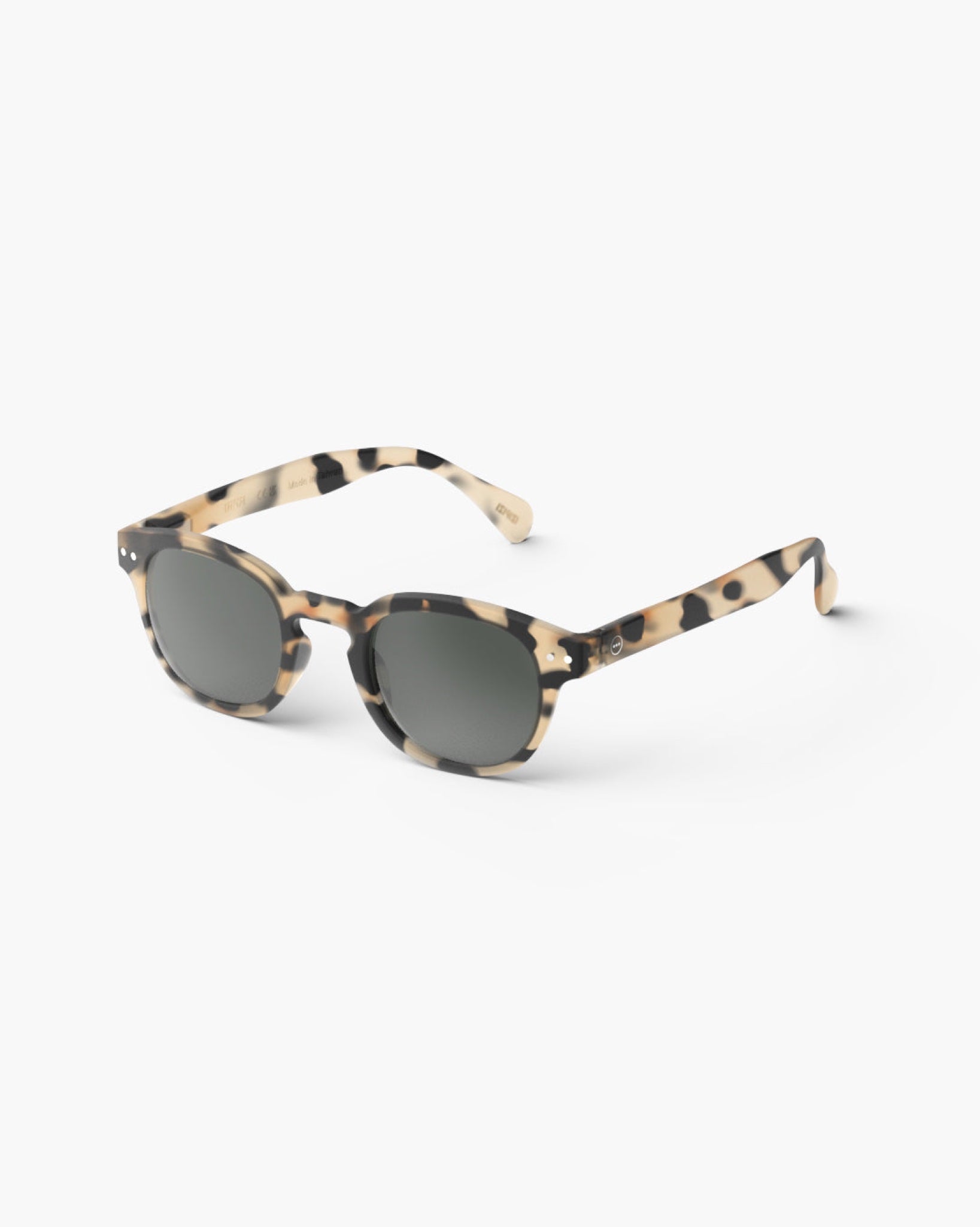 Lunettes de soleil carrées #C Light Tortoise – Izipizi | Appart 17