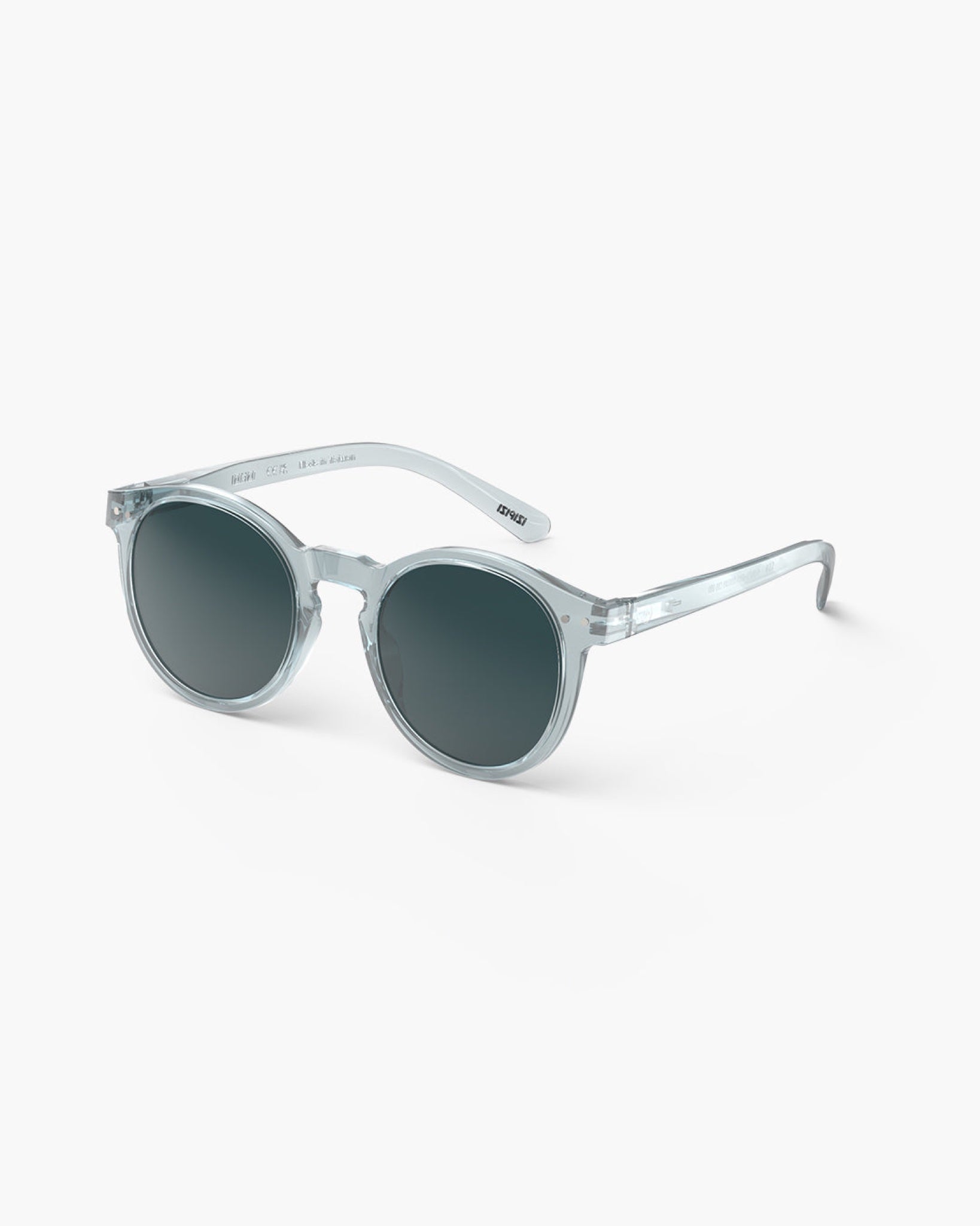 Lunettes de soleil rondes oversize #M Frozen Blue – Izipizi | Appart 17