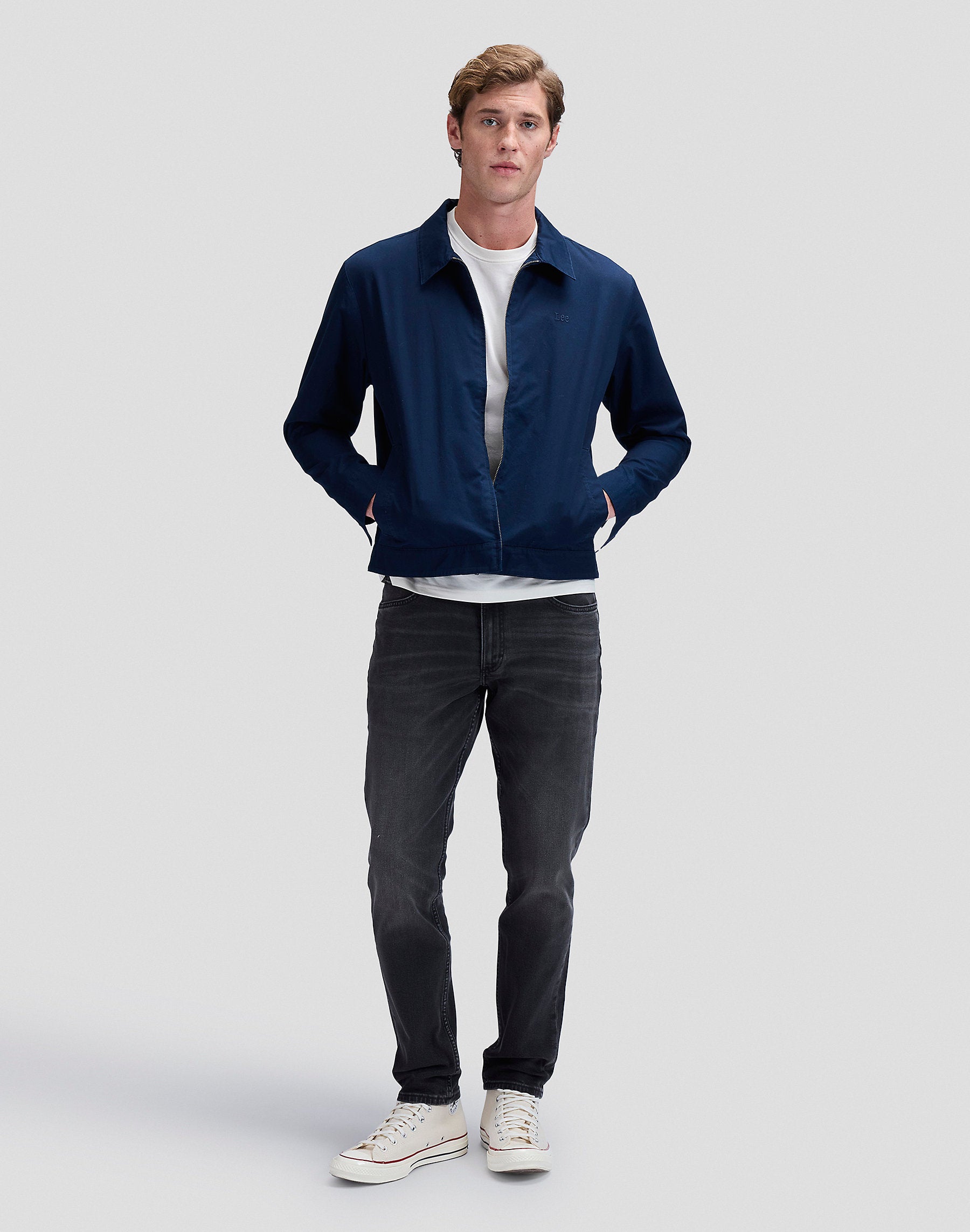 Jean Lee Luke slim tapered Asphalt Rocker — Homme Appart17