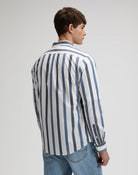 Chemise Lee Button-Down Tonal Rivet Navy — Homme Appart17
