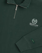 Tennis Quarter Zip Green — Mercer Amsterdam Green Appart17
