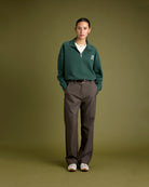 Tennis Quarter Zip Green — Mercer Amsterdam Green Appart17