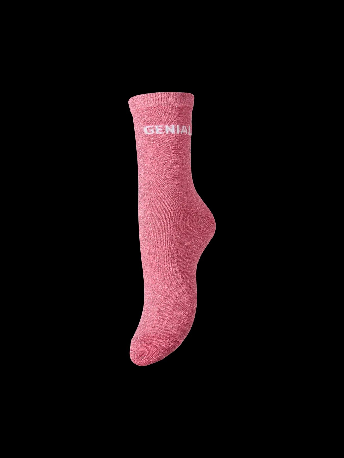 PCSEBBY Chaussettes Longues Pailletées Femmes