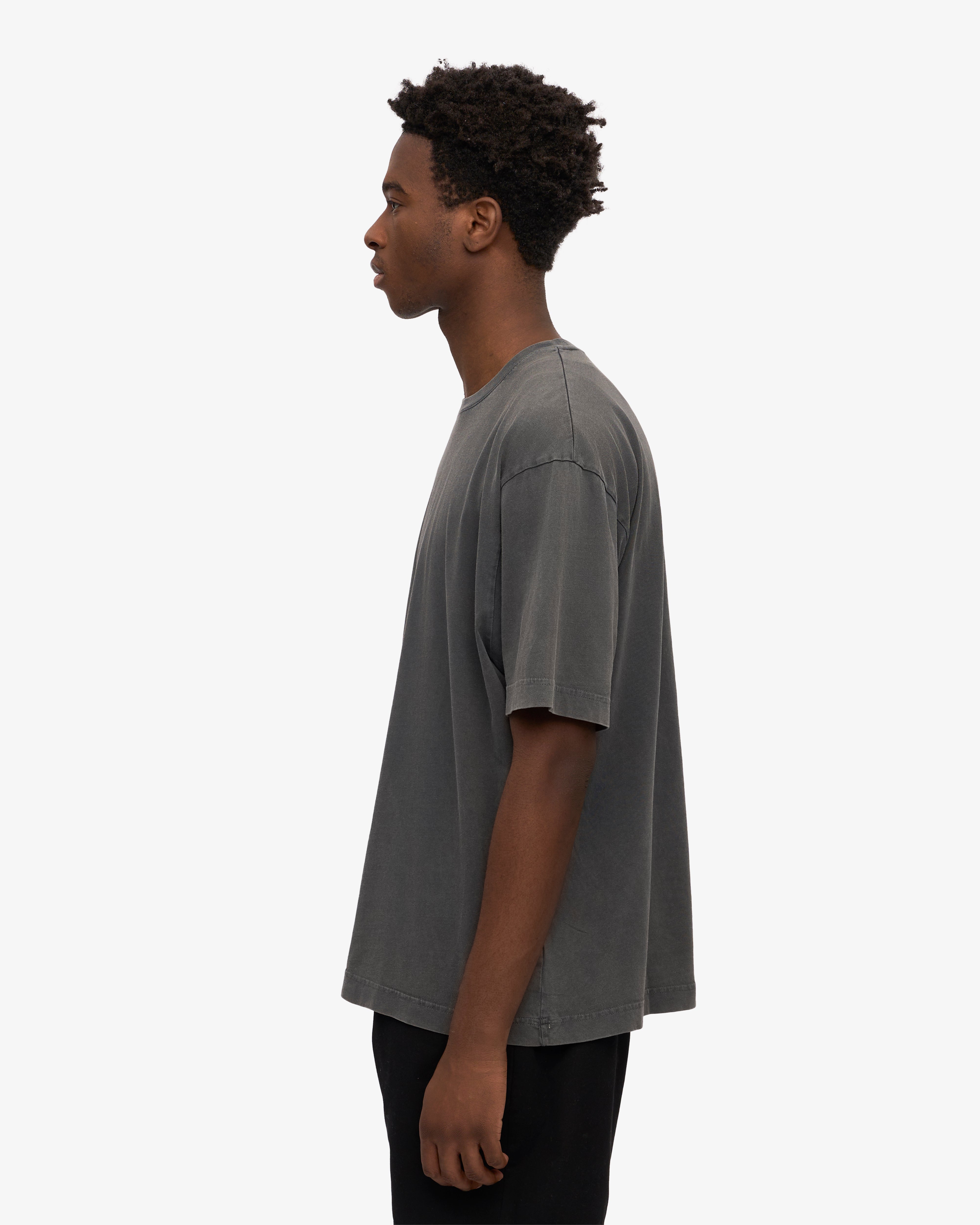 Colorful Standard Oversized Organic T-Shirt Coton bio Faded Black