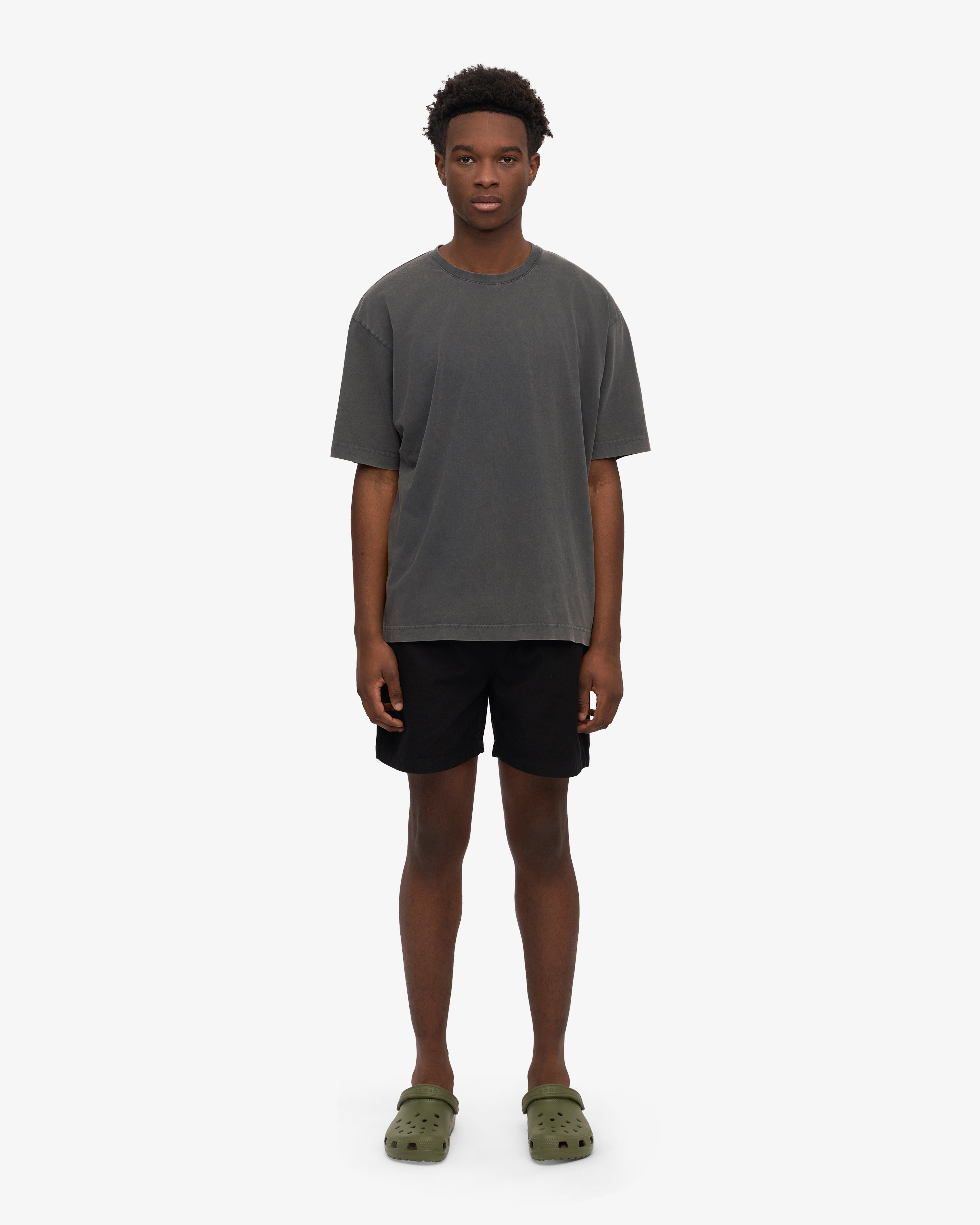 Colorful Standard Oversized Organic T-Shirt Coton bio Faded Black