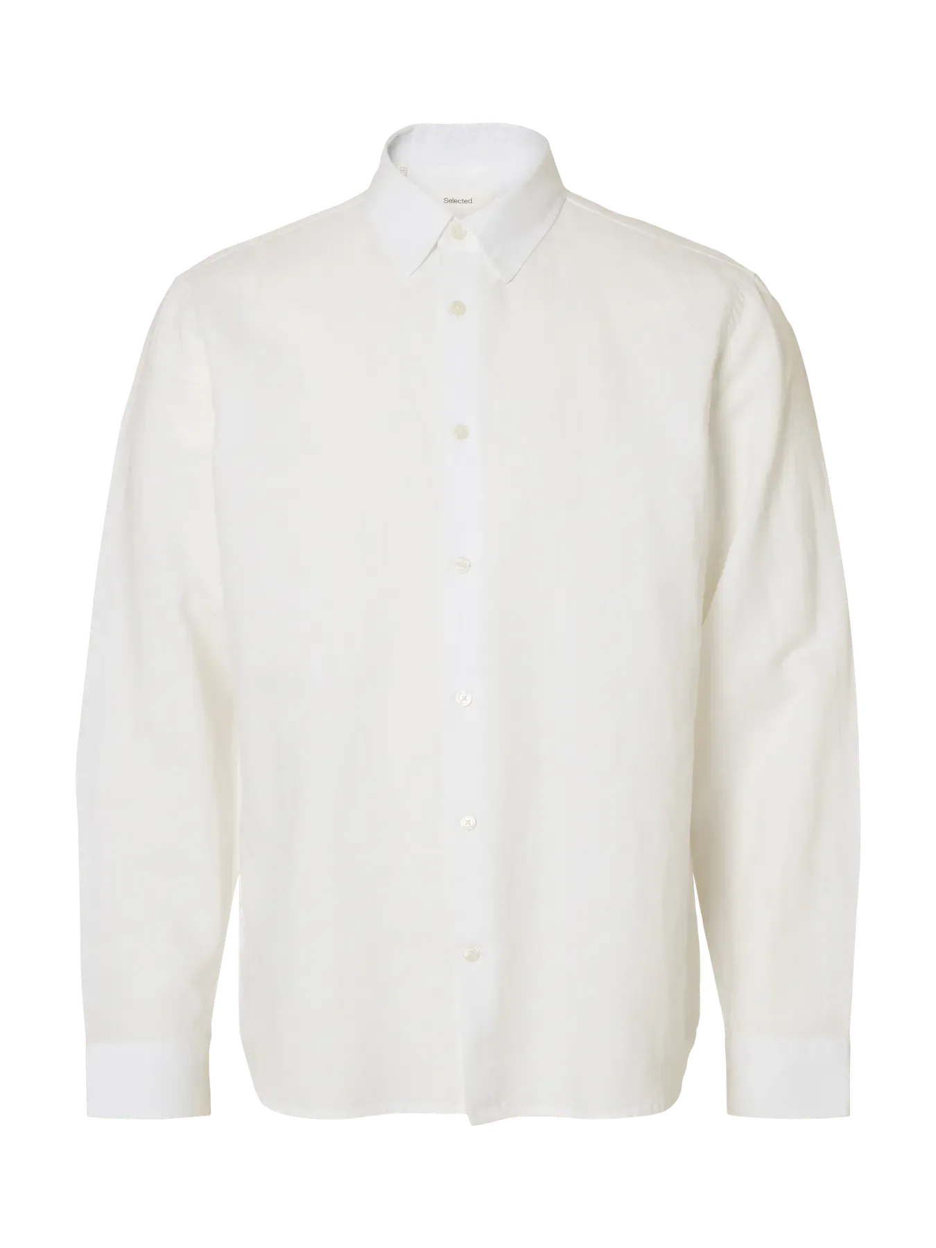 SLMREGCLAUS Chemise Lin Coton Recyclé