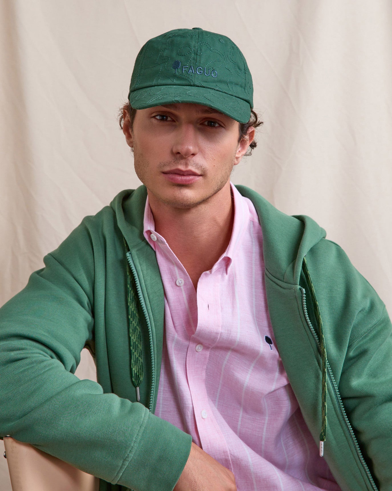 CAP HEADS WOVEN BRODERIE — FAGUO | Appart 17 Bruxelles