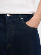 SLM196 BEN KORI Jean coupe droite — Dark Blue Denim — vue 2 — Selected Homme | Appart 17 Bruxelles