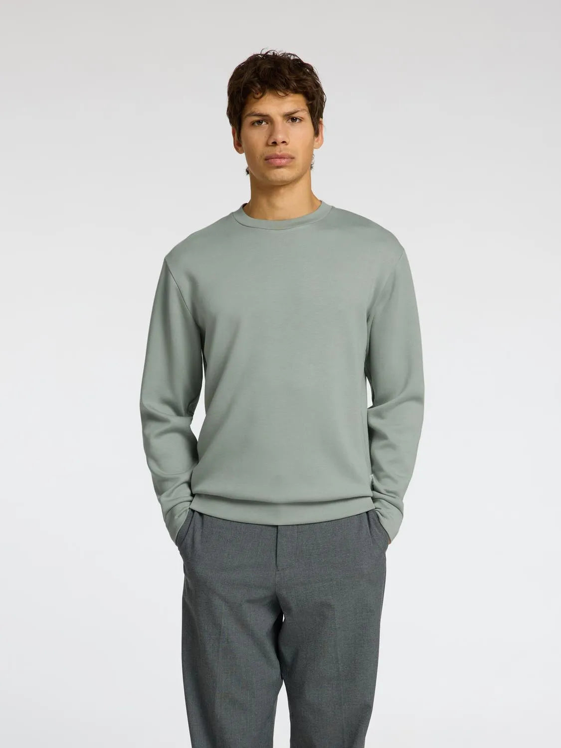 SLHEMANUEL SOFT CREW NECK SWEAT NOOS