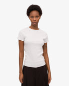Colorful Standard Organic Rib SS T-Shirt côtelé manches courtes Snow Melange