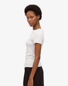 Colorful Standard Organic Rib SS T-Shirt côtelé manches courtes Snow Melange