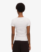 Colorful Standard Organic Rib SS T-Shirt côtelé manches courtes Snow Melange