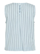 Top Sans Manches Femme Bio VILA Vivalencia Nantucket Breeze Appart17