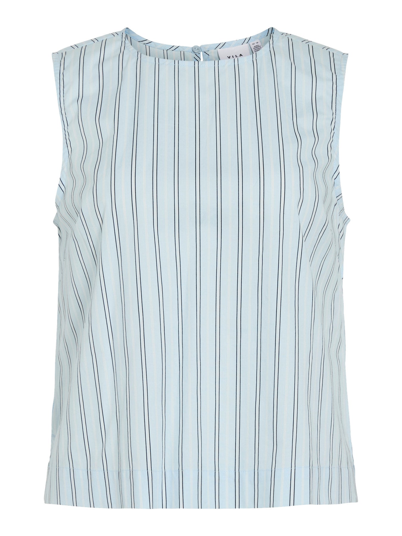 Top Sans Manches Femme Bio VILA Vivalencia Nantucket Breeze Appart17