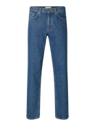 SLM190 BEN KORI Jean coupe fuselée — Medium Blue Denim — Selected Homme | Appart 17 Bruxelles